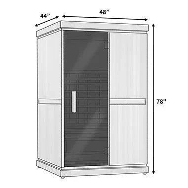 Finnmark FD-2 Full Spectrum 2-Person Infrared Sauna-Finnmark Saunas-HQ Sauna