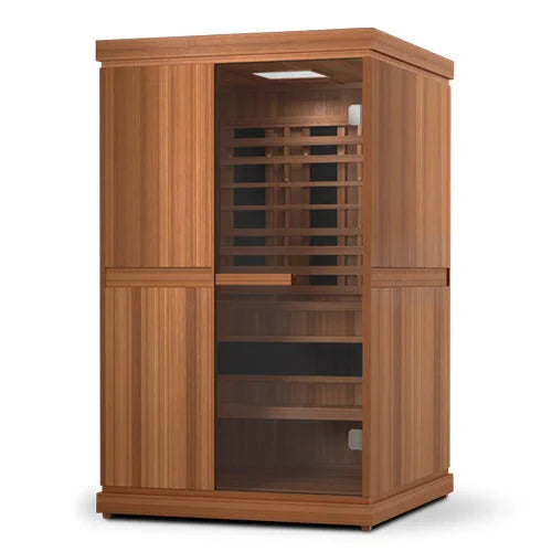 Finnmark FD-4 Trinity Infrared and Traditional 2-Person Hybrid Sauna-Finnmark Saunas-HQ Sauna