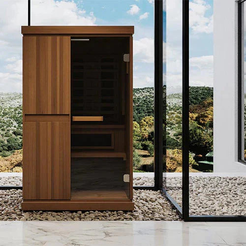 Finnmark FD-4 Trinity Infrared and Traditional 2-Person Hybrid Sauna-Finnmark Saunas-HQ Sauna