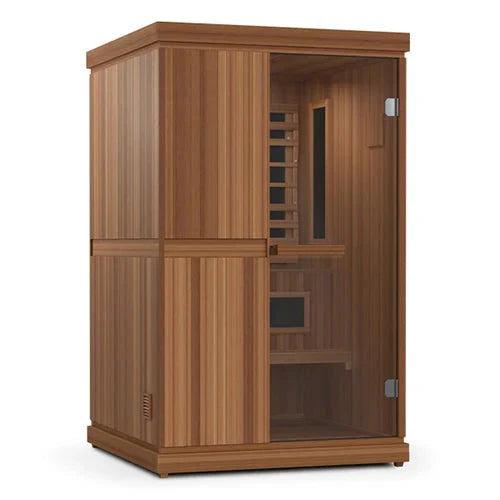 Finnmark FD-4 Trinity Infrared and Traditional 2-Person Hybrid Sauna-Finnmark Saunas-HQ Sauna