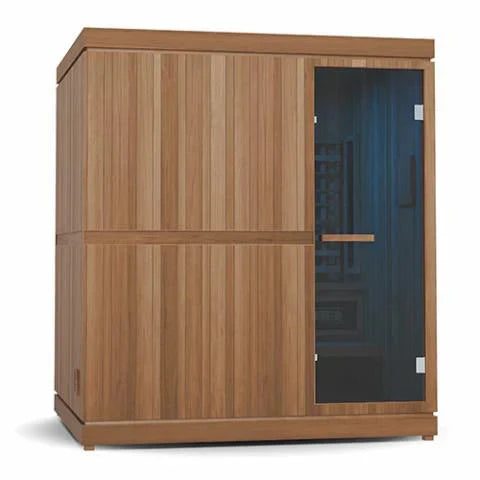 Finnmark FD-5 Trinity XL Infrared and Traditional 4-Person Hybrid Sauna-Finnmark Saunas-HQ Sauna