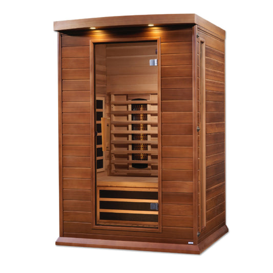 Maxxus 2-Person Full Spectrum Near Zero EMF FAR Infrared Sauna-Maxxus Saunas-HQ Sauna