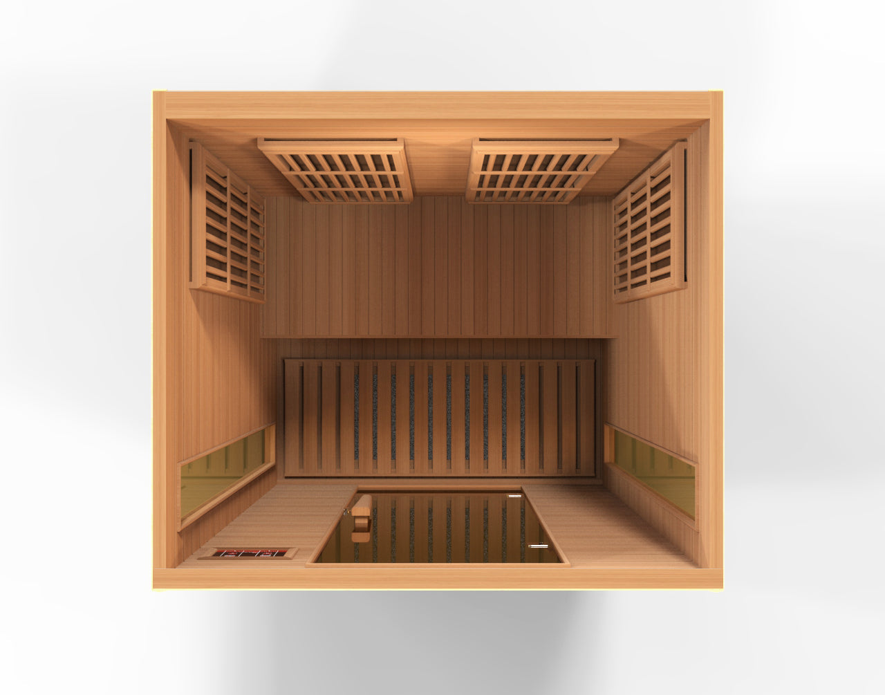 Maxxus 2-Person Low EMF FAR Infrared Sauna-Maxxus Saunas-HQ Sauna