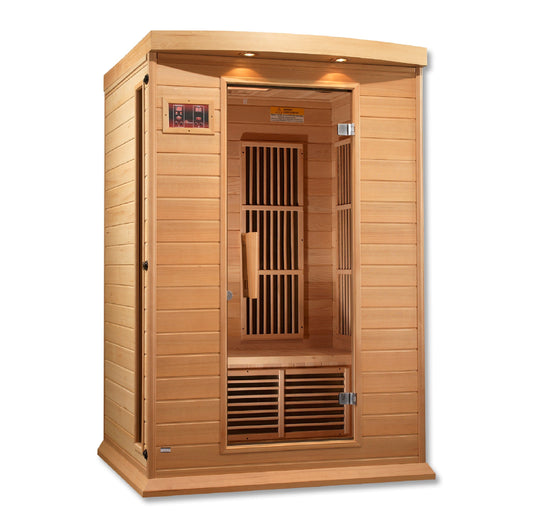 Maxxus 2-Person Low EMF FAR Infrared Sauna MX-K206-01-Maxxus Saunas-HQ Sauna