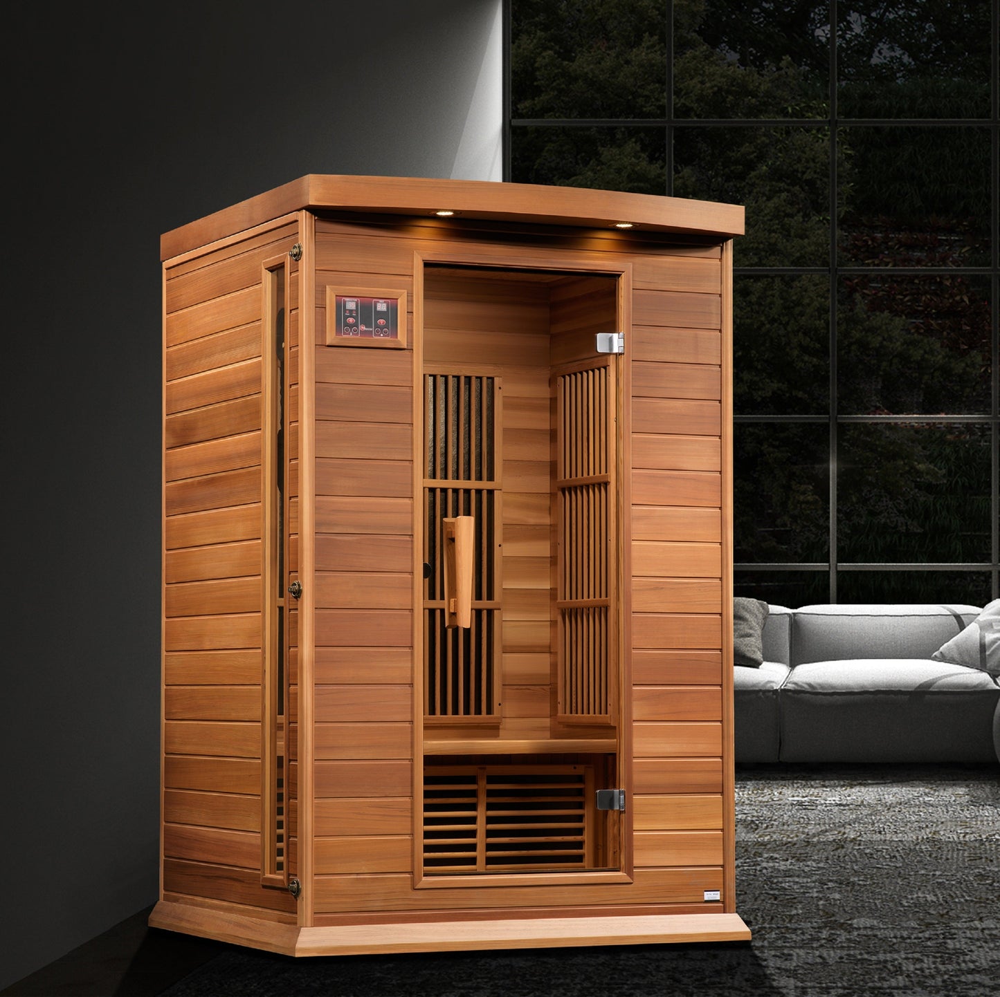 Maxxus 2-Person Near Zero EMF FAR Infrared Sauna-Maxxus Saunas-HQ Sauna