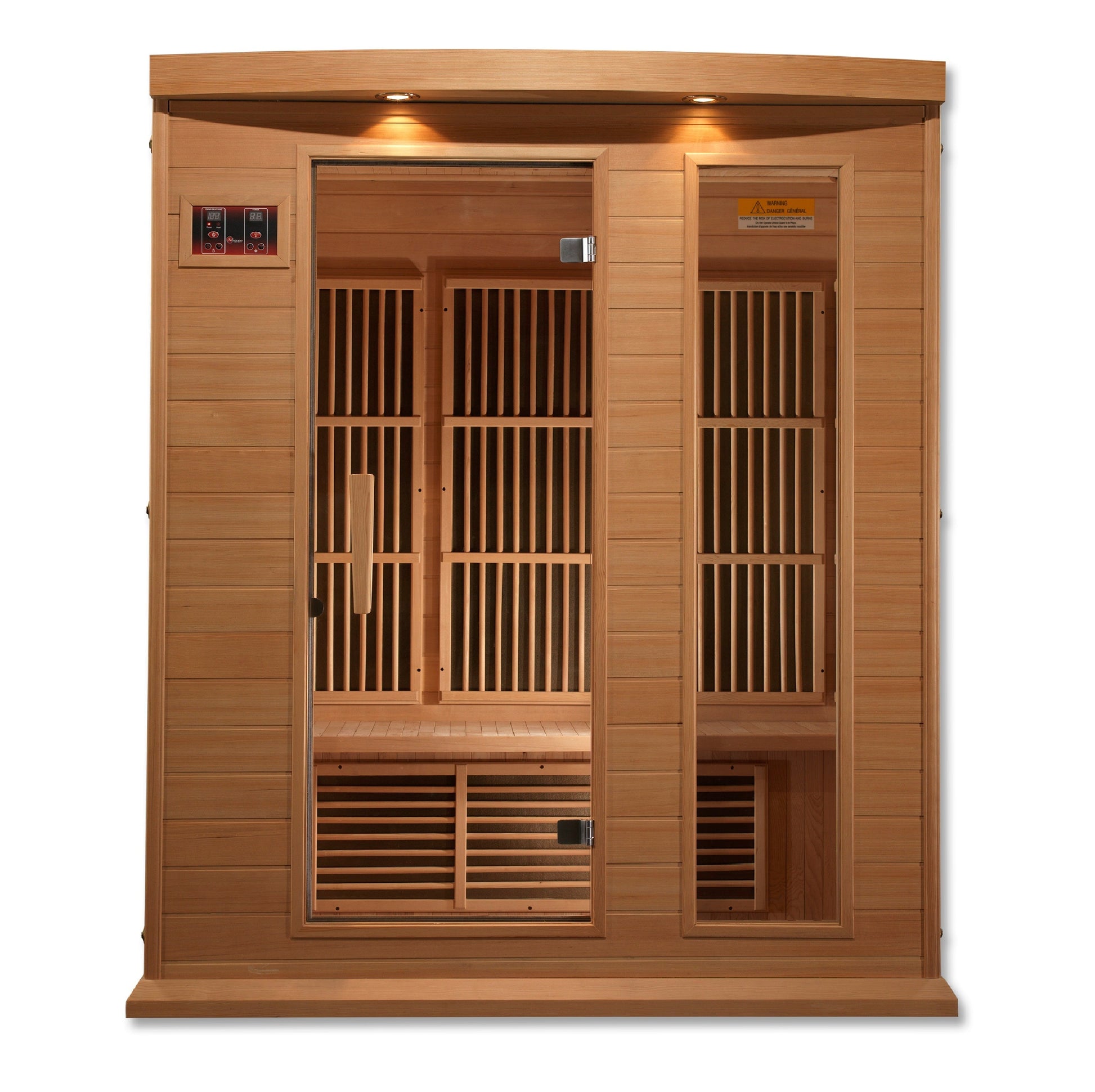 Maxxus 3-Person Low EMF FAR Infrared Sauna MX-K306-01-Maxxus Saunas-HQ Sauna