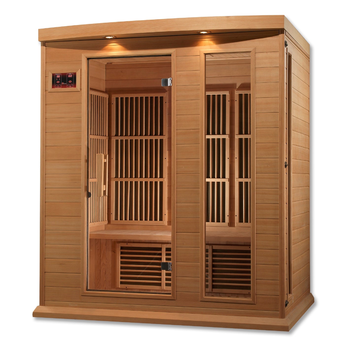 Maxxus 3-Person Low EMF FAR Infrared Sauna MX-K306-01-Maxxus Saunas-HQ Sauna