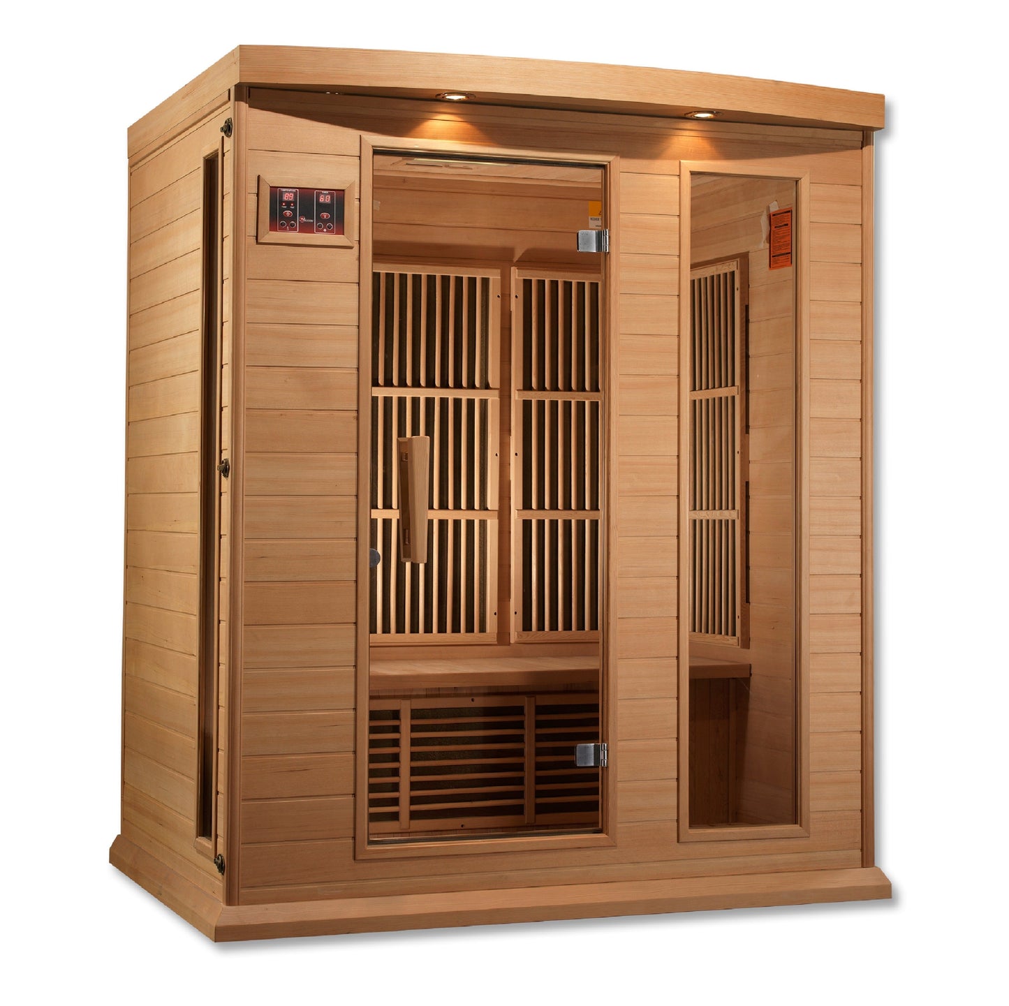 Maxxus 3-Person Low EMF FAR Infrared Sauna MX-K306-01-Maxxus Saunas-HQ Sauna