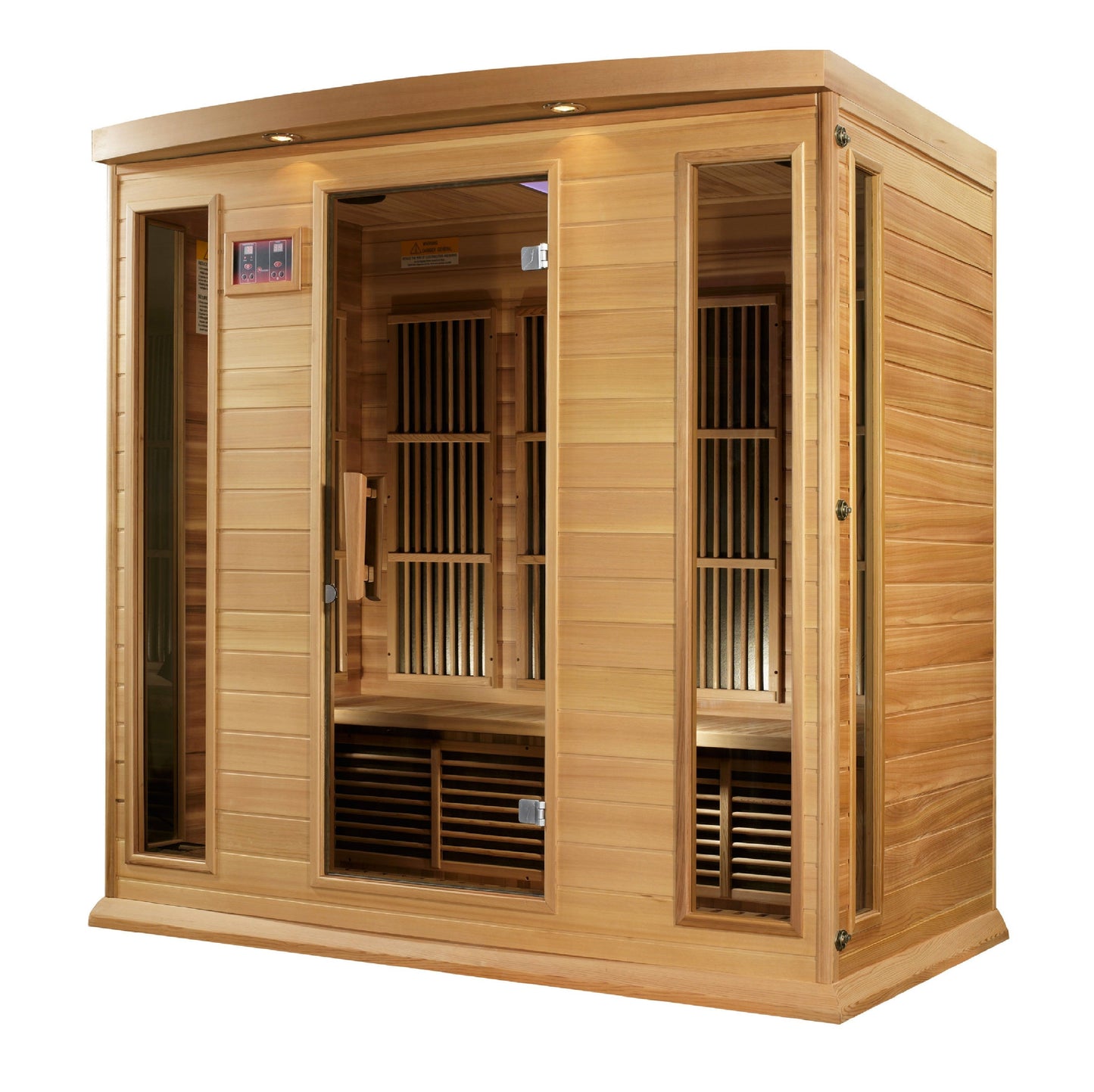 Maxxus 4-Person Low EMF FAR Infrared Sauna-Maxxus Saunas-HQ Sauna