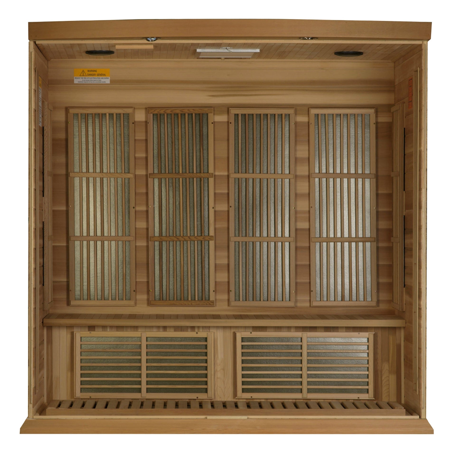 Maxxus 4-Person Low EMF FAR Infrared Sauna-Maxxus Saunas-HQ Sauna