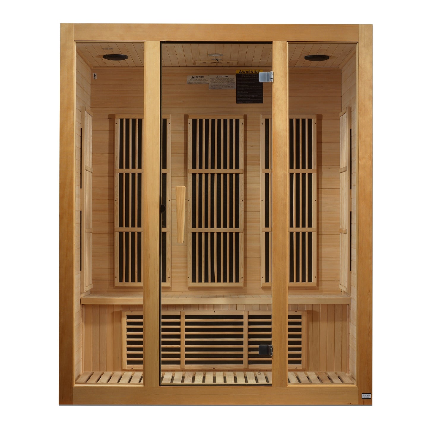 Maxxus "Bellevue" 3-Person Low EMF FAR Infrared Sauna MX-J306-01-Maxxus Saunas-HQ Sauna