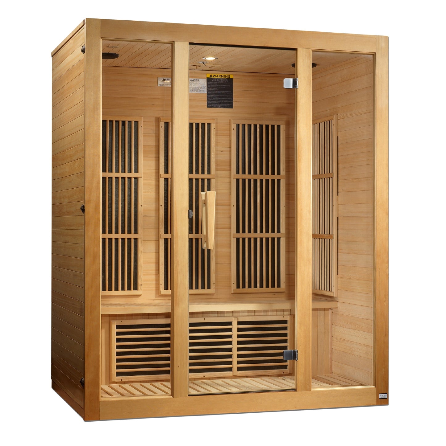 Maxxus "Bellevue" 3-Person Low EMF FAR Infrared Sauna MX-J306-01-Maxxus Saunas-HQ Sauna