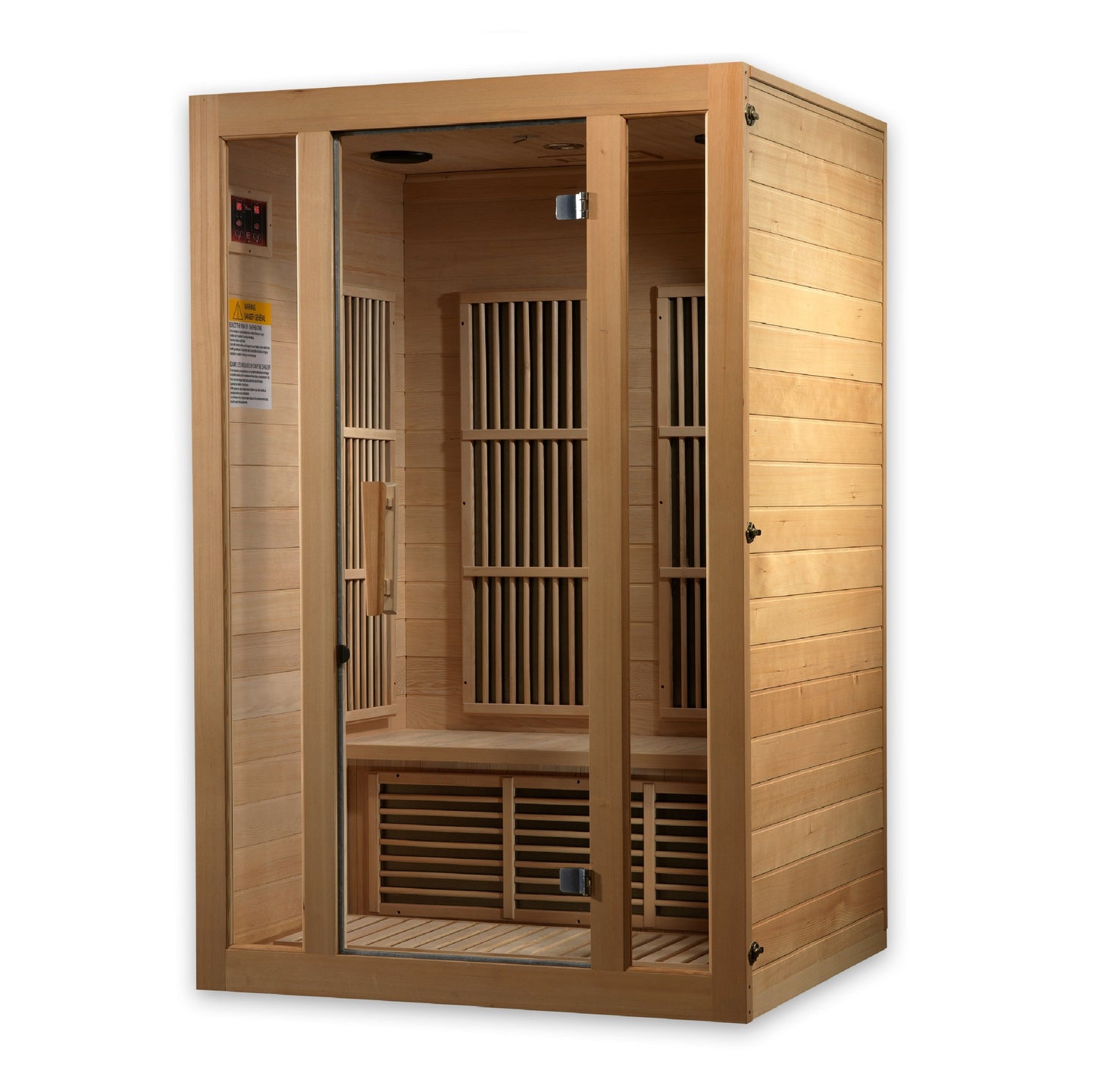 Maxxus "Seattle" 2-Person Low EMF FAR Infrared Sauna MX-J206-01-Maxxus Saunas-HQ Sauna