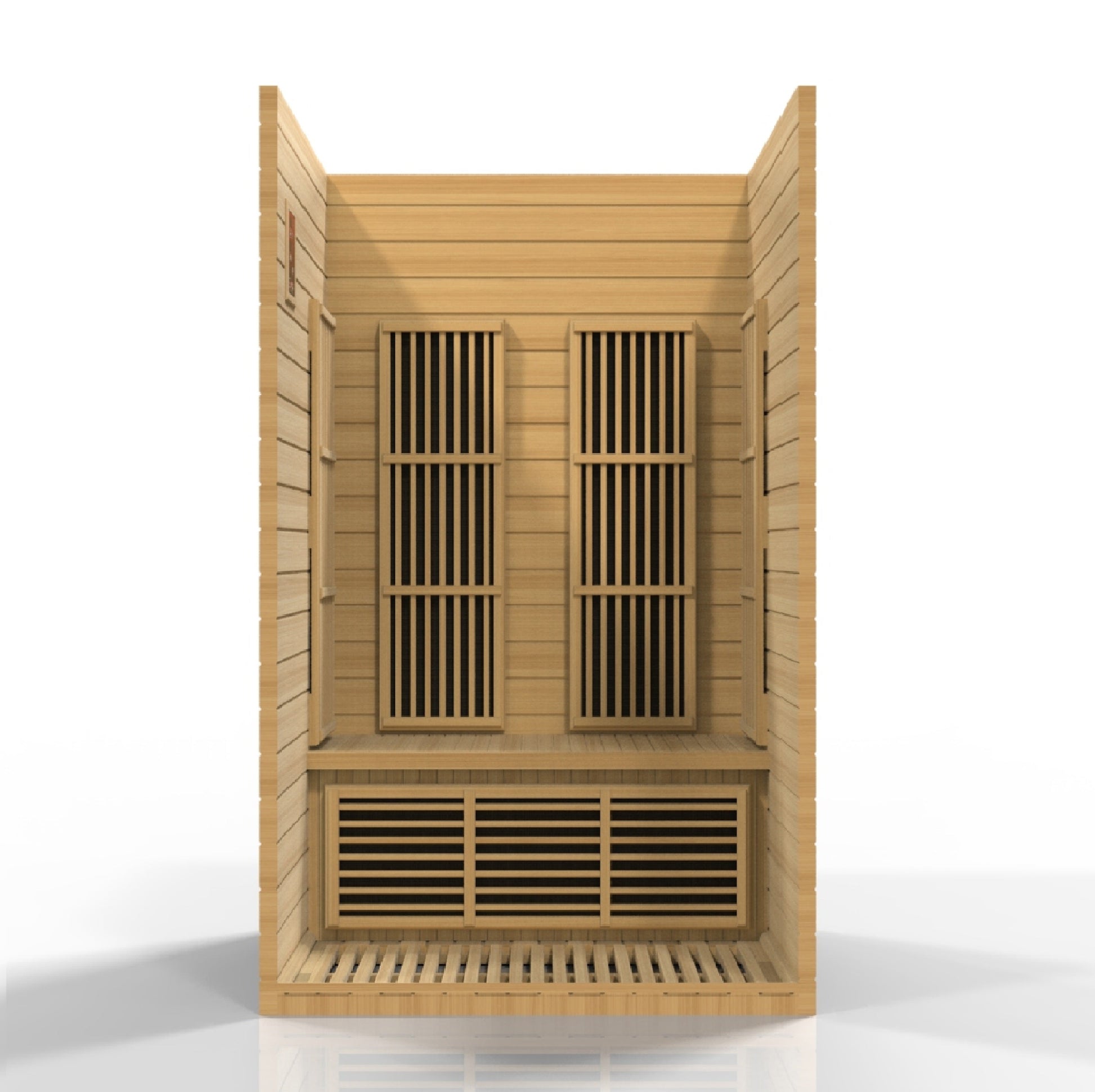 Maxxus "Seattle" 2-Person Low EMF FAR Infrared Sauna MX-J206-01-Maxxus Saunas-HQ Sauna