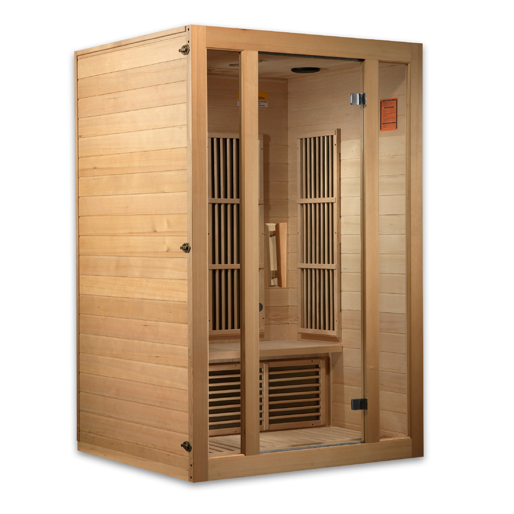 Maxxus "Seattle" 2-Person Low EMF FAR Infrared Sauna MX-J206-01-Maxxus Saunas-HQ Sauna